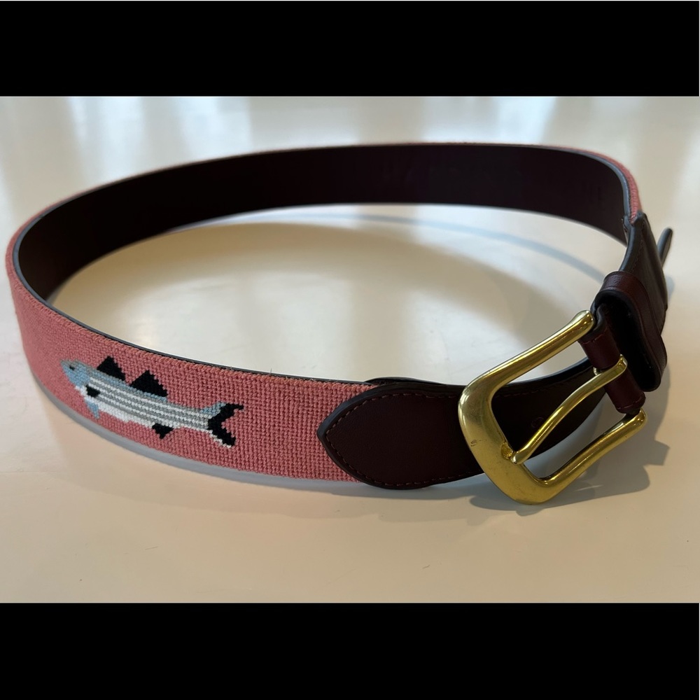 Harding Lane New needlepoint belt. Size 32